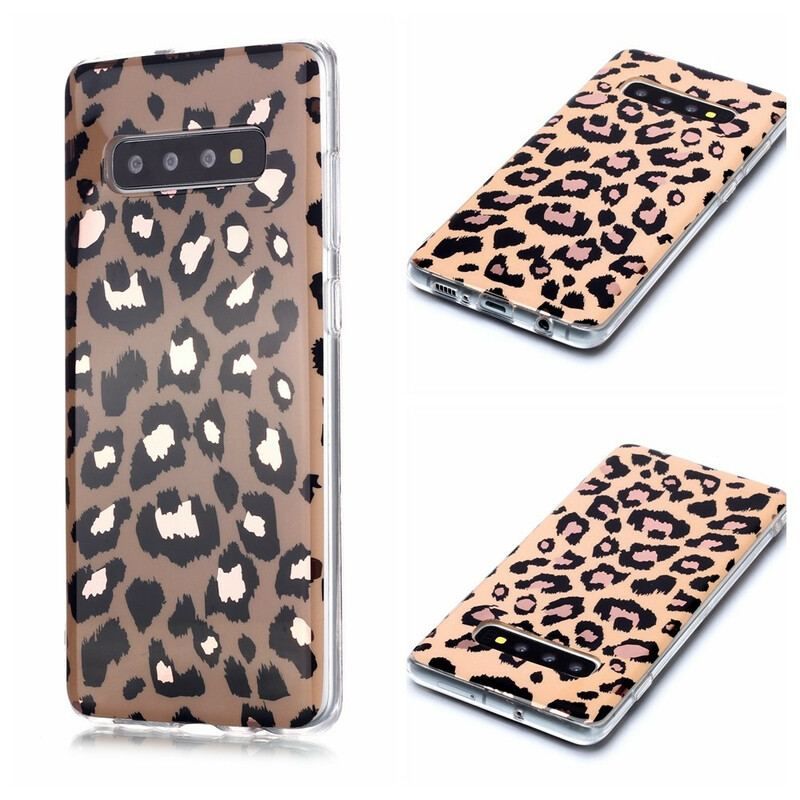 Coque Samsung Galaxy S20 Plus / S20 Plus 5G Marbre Style Léopard