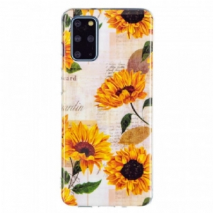 Coque Samsung Galaxy S20 Plus / S20 Plus 5G Tournesols Fluorescentes