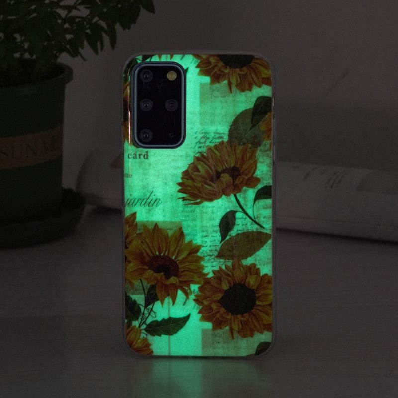 Coque Samsung Galaxy S20 Plus / S20 Plus 5G Tournesols Fluorescentes