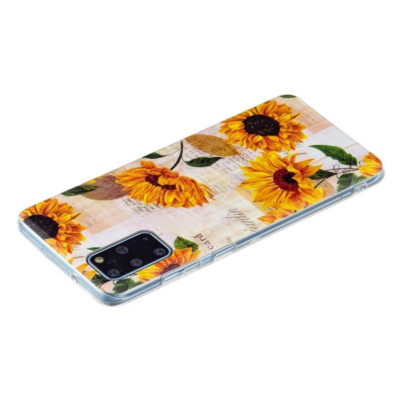 Coque Samsung Galaxy S20 Plus / S20 Plus 5G Tournesols Fluorescentes