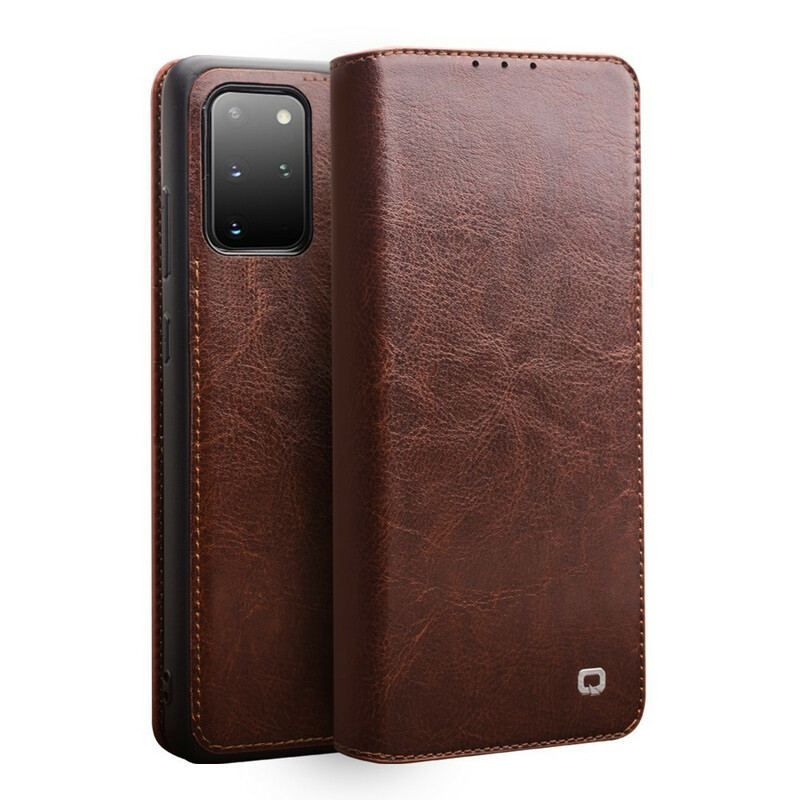 Flip Cover Samsung Galaxy S20 Plus / S20 Plus 5G QIALINO Cuir Véritable