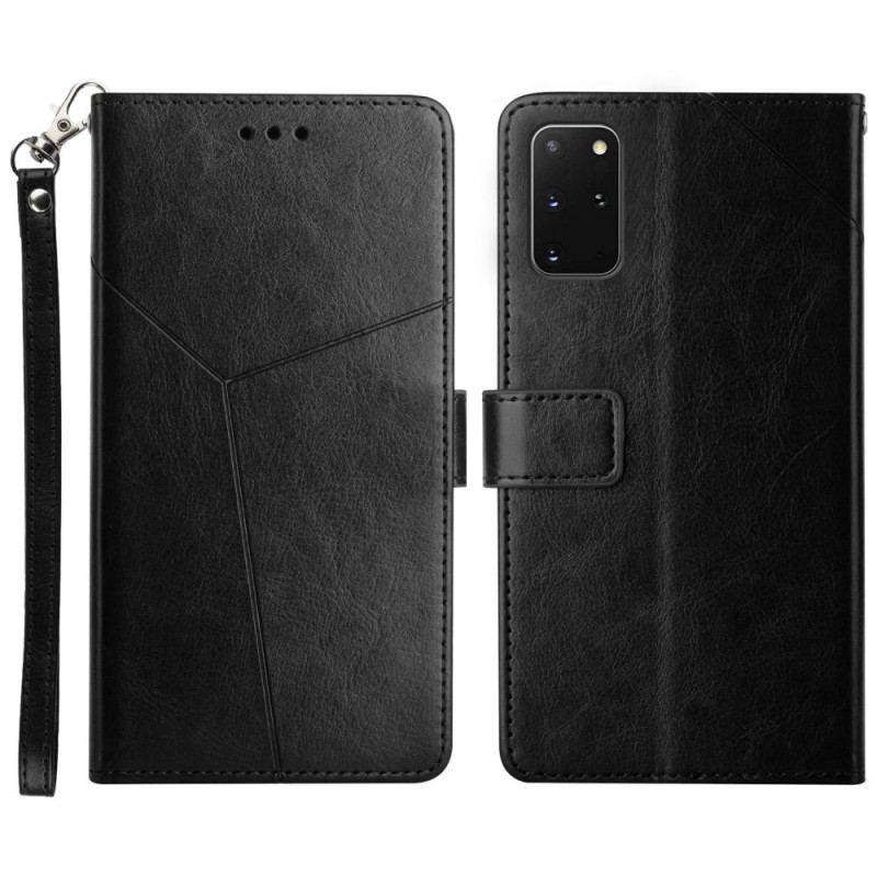 Housse Samsung Galaxy S20 Plus / S20 Plus 5G Style Cuir Géo Y Design