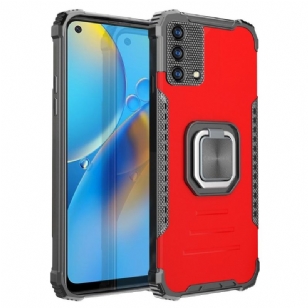 Coque Oppo A74 4G Darius Robuste avec anneau rotatif