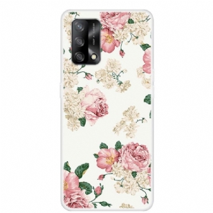 Coque Oppo A74 4G Fleurs