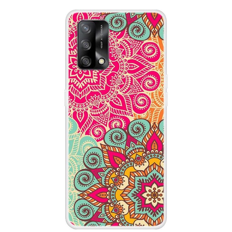 Coque Oppo A74 4G Mandala Rétro