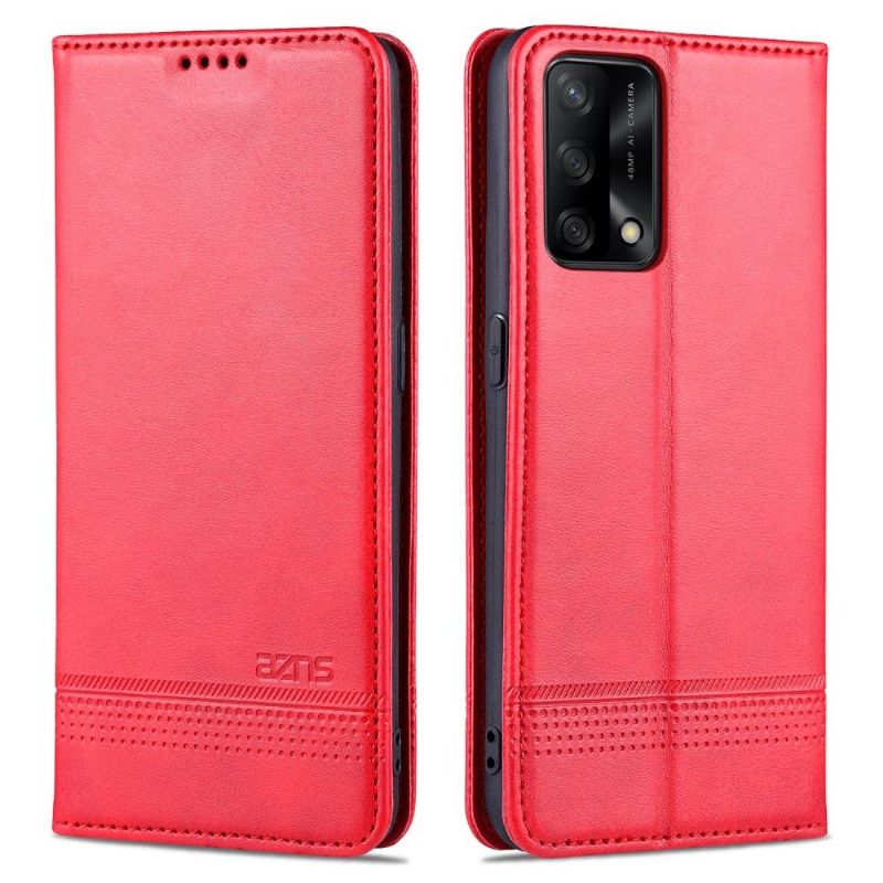 Étui Oppo A74 4G portefeuille AZNS simili cuir