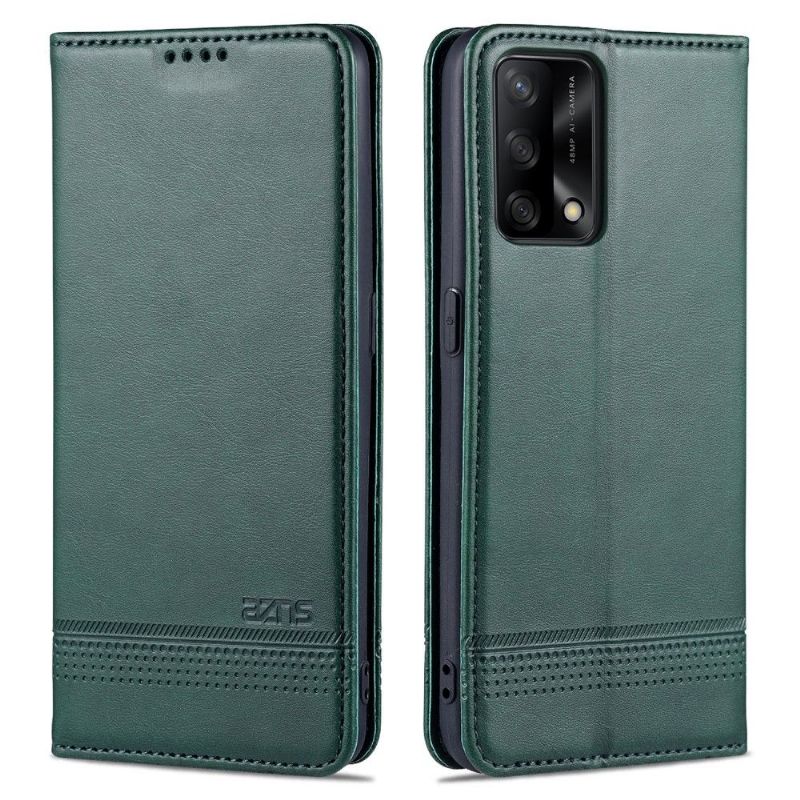 Étui Oppo A74 4G portefeuille AZNS simili cuir