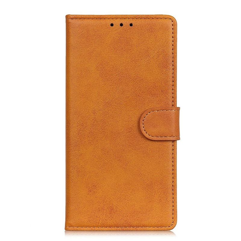 Housse Oppo A74 4G Marius effet cuir mat