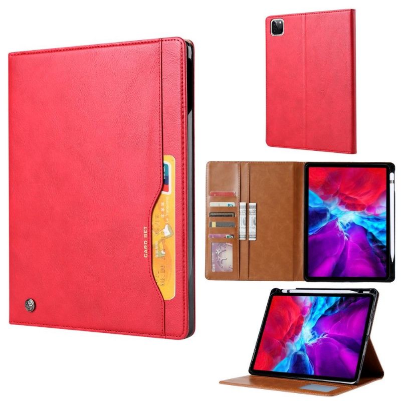 Housse iPad Pro 12.9 (2020) Stand Case Porte Cartes