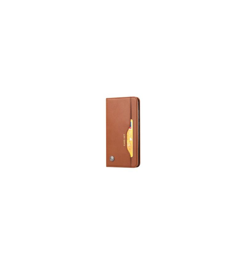 Housse OnePlus 6T Cuir stand case