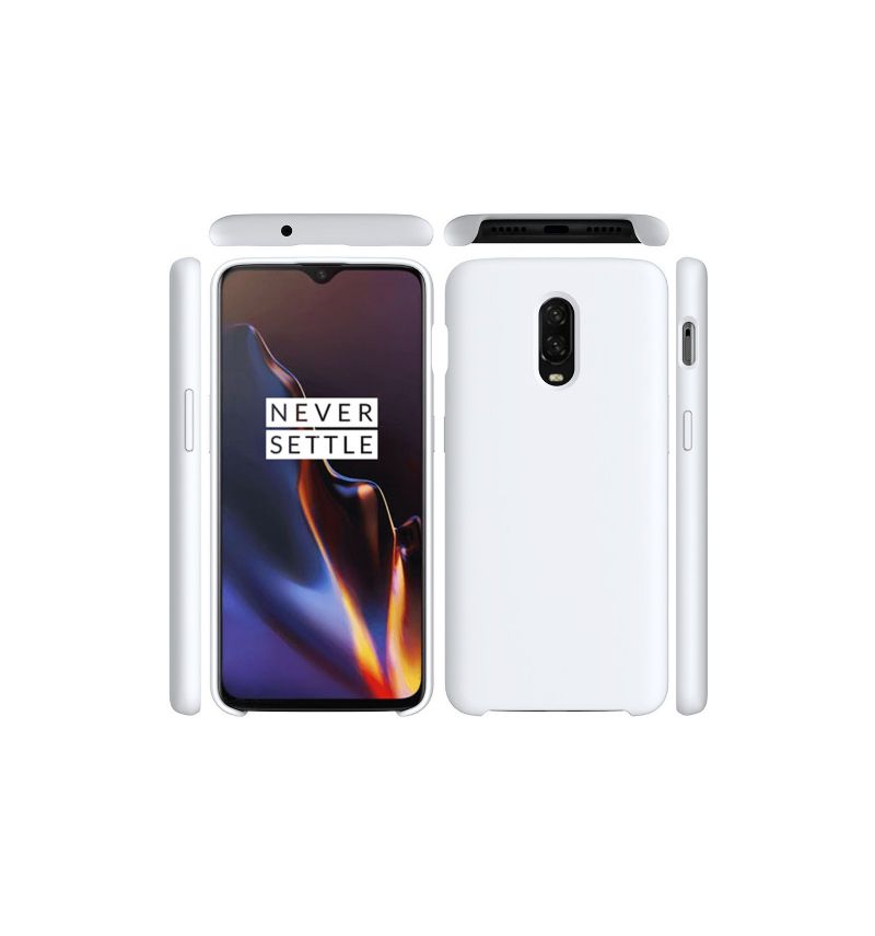 OnePlus 6T - Coque silicone liquide