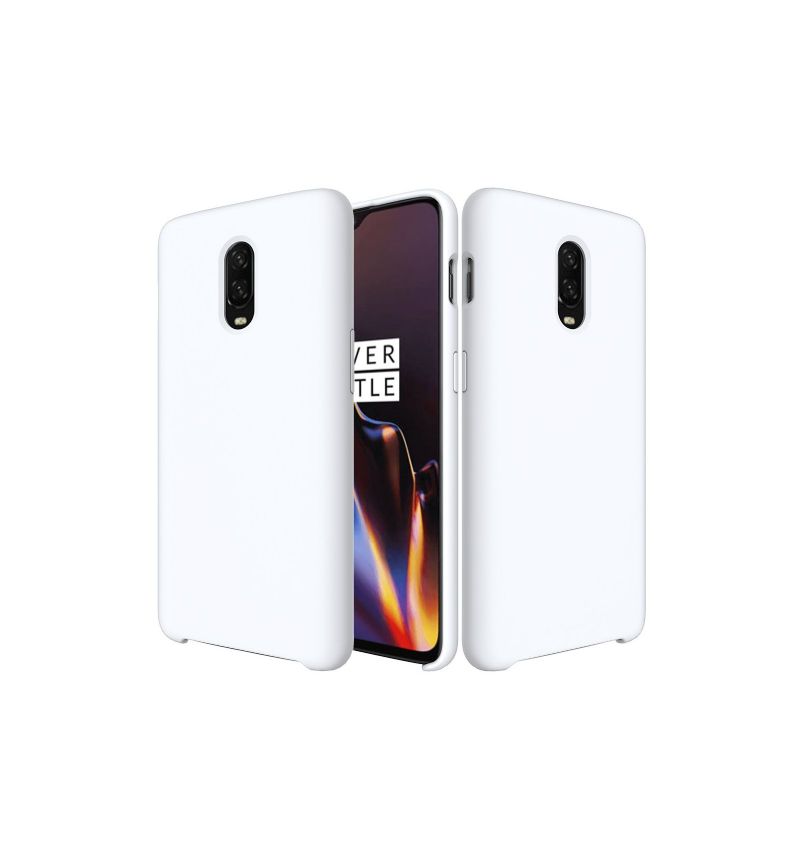 OnePlus 6T - Coque silicone liquide