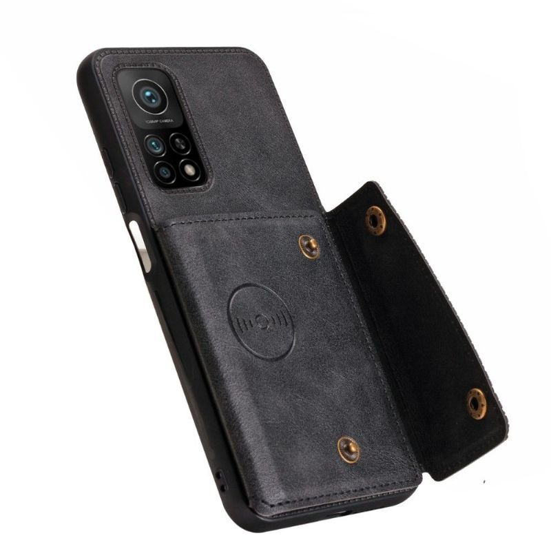 Coque Xiaomi Mi 10T / 10T Pro simili cuir multi rangements pour cartes