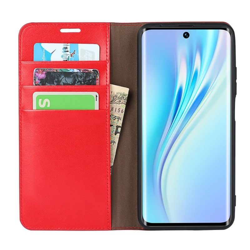 Housse Xiaomi Mi 10T / Mi 10T Pro Cuir Porte Cartes Fonction Support