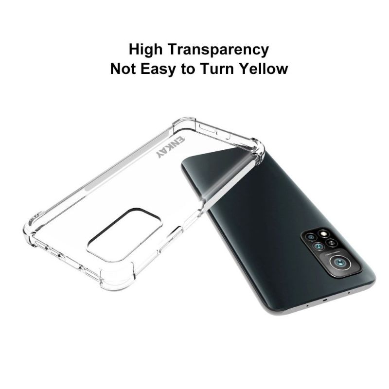 Protection Coque Xiaomi Mi 10T / 10T Pro ENKAY Transparent