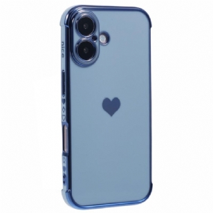 Coque iPhone 16 Plus Cœur