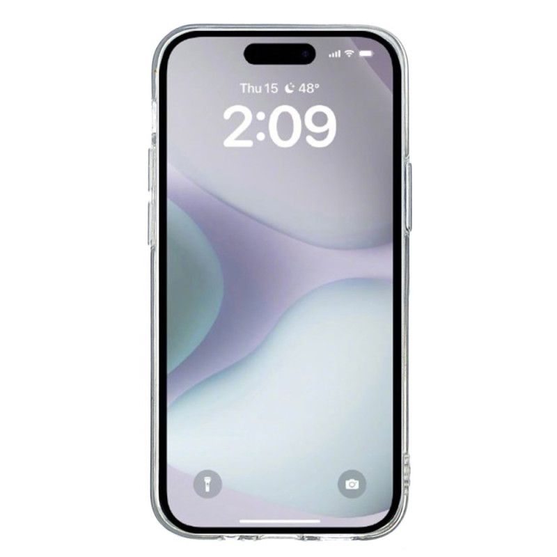 Coque iPhone 16 Plus Fleurs Blanches