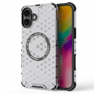 Coque iPhone 16 Plus Magnétique Nid d'Abeille