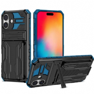 Coque iPhone 16 Plus Porte-Cartes Intégré et Support