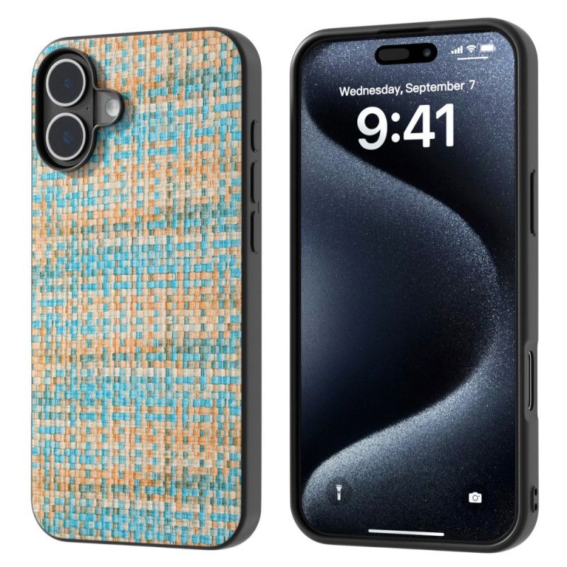 Coque iPhone 16 Plus Texture Raffinée