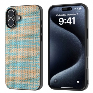 Coque iPhone 16 Plus Texture Raffinée