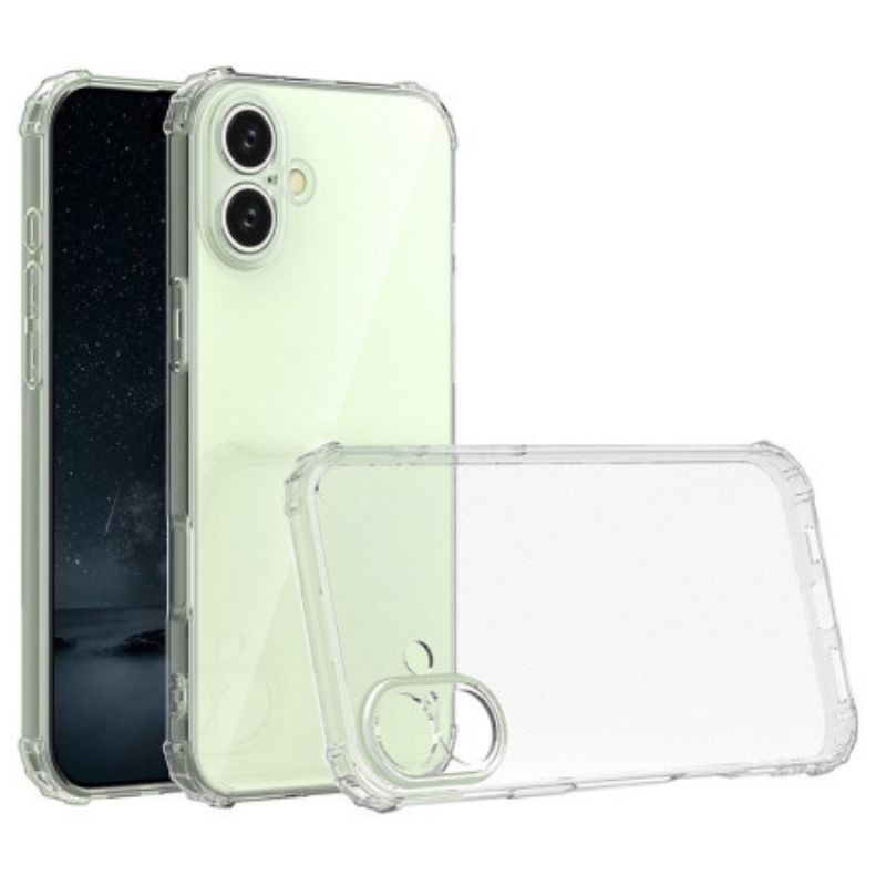 Coque iPhone 16 Plus Transparente Coins Renforcés