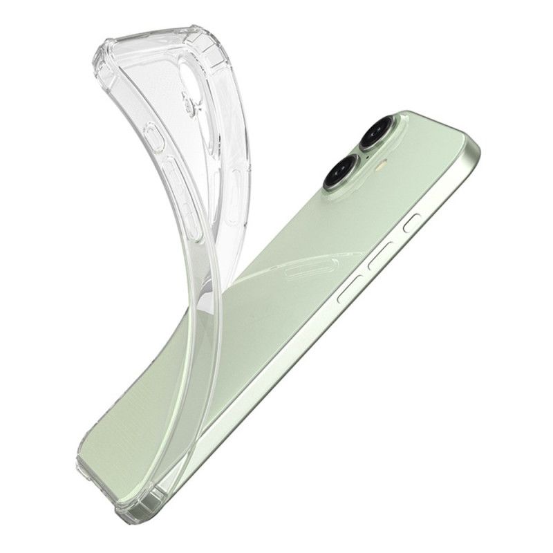 Coque iPhone 16 Plus Transparente Coins Renforcés