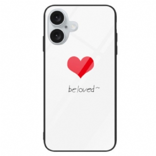 Coque iPhone 16 Plus Verre Trempé Beloved