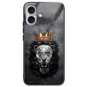 Coque iPhone 16 Plus Verre Trempé Motif