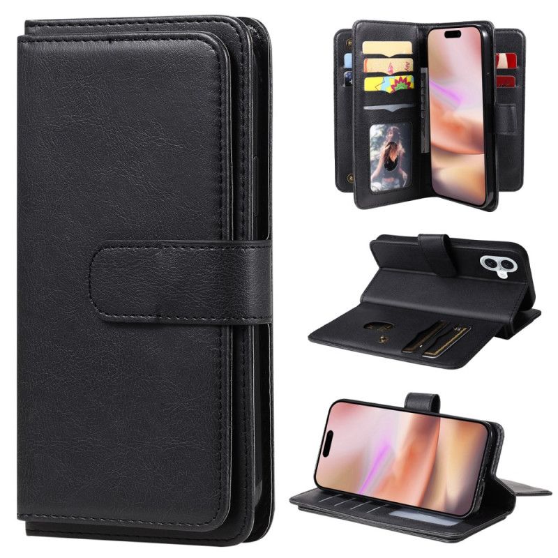 Housse iPhone 16 Plus 10 Porte-Cartes