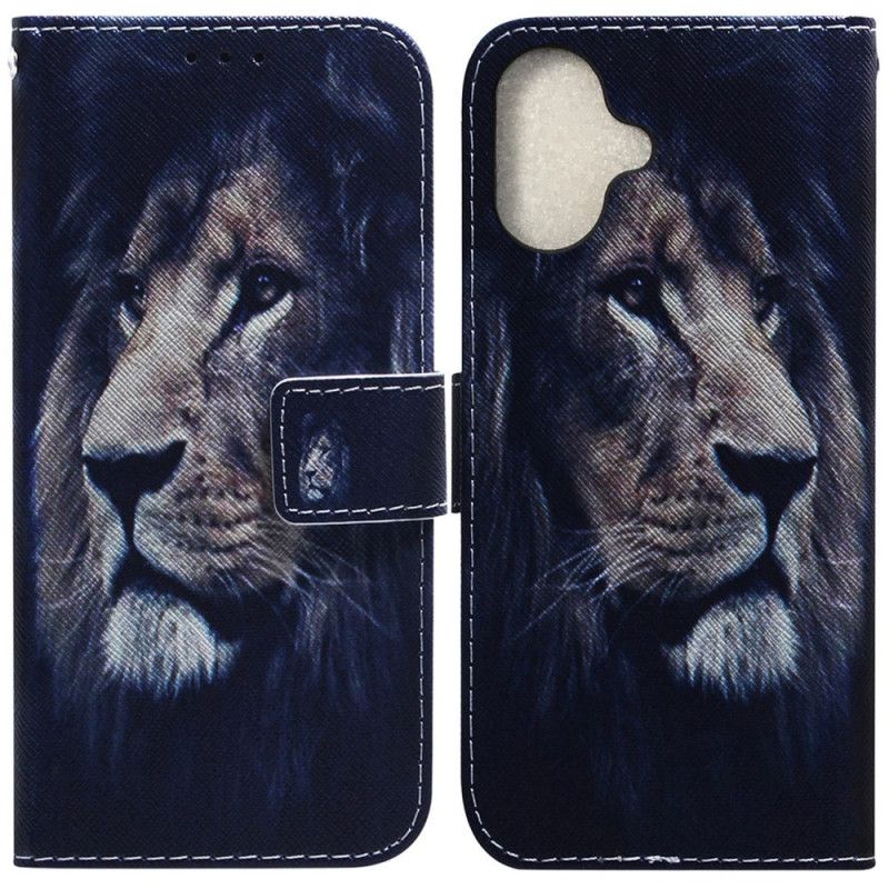 Housse iPhone 16 Plus Dreaming Lion