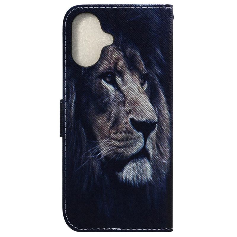 Housse iPhone 16 Plus Dreaming Lion