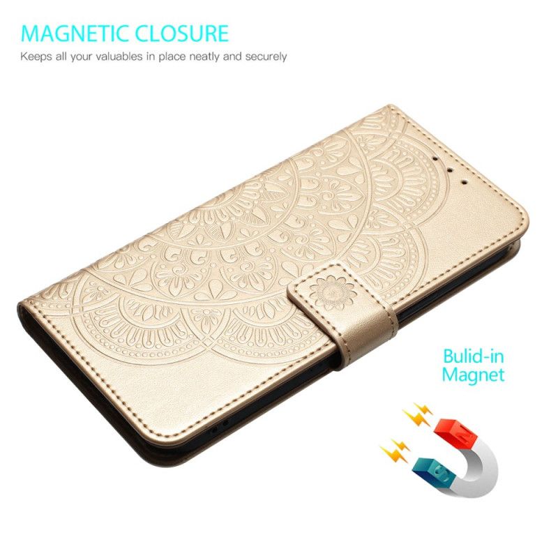 Housse iPhone 16 Plus Motif Mandala à Lanière