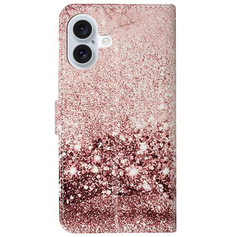 Housse iPhone 16 Plus Motif Marbre Rose