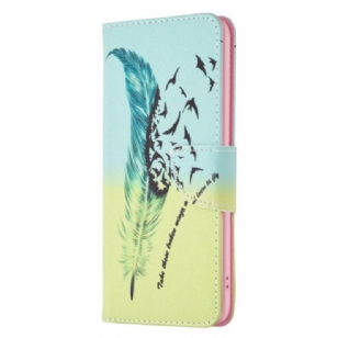 Housse iPhone 16 Plus Plume et Oiseaux