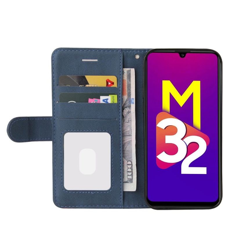 Housse Samsung Galaxy M32 Bicolore artistique