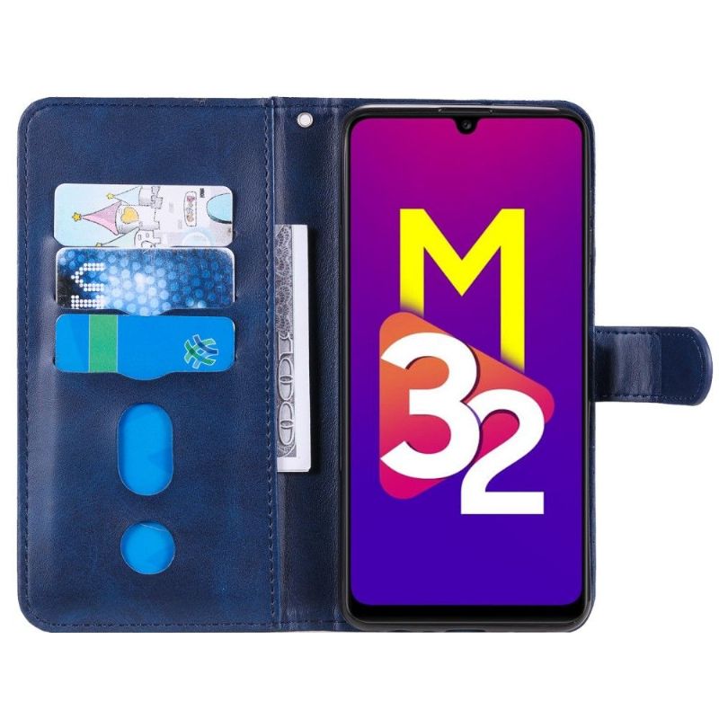 Housse Samsung Galaxy M32 Éléna Portefeuille