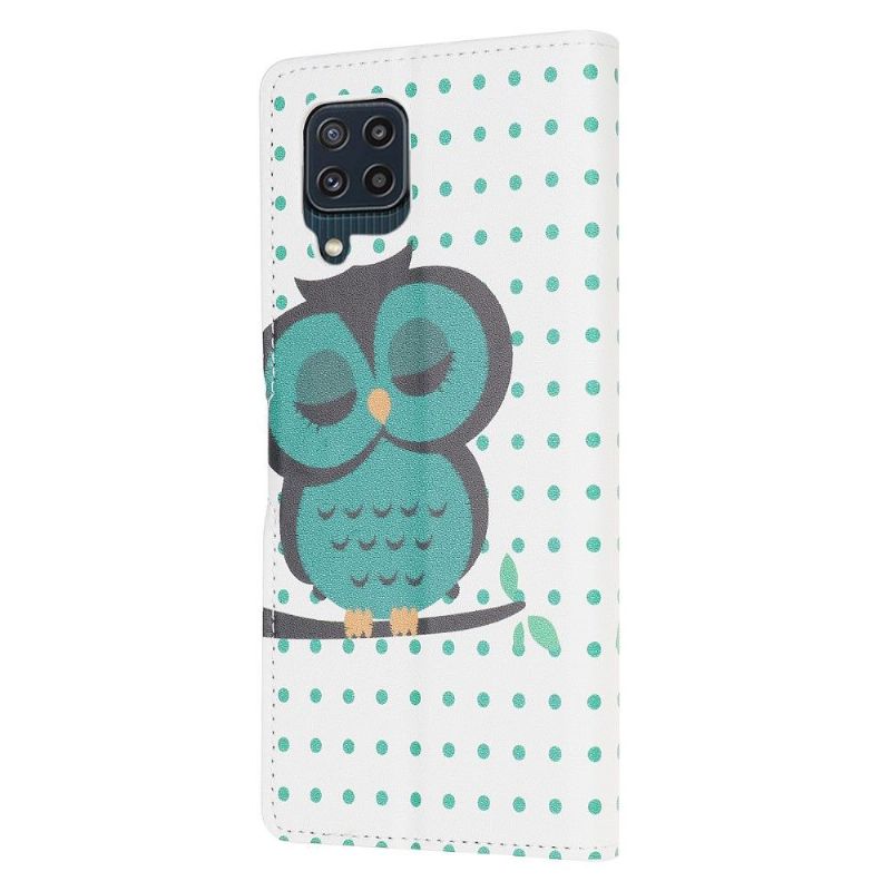 Housse Samsung Galaxy M32 Hibou Endormi