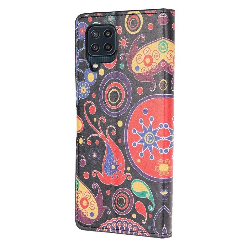 Housse Samsung Galaxy M32 paisley fleur