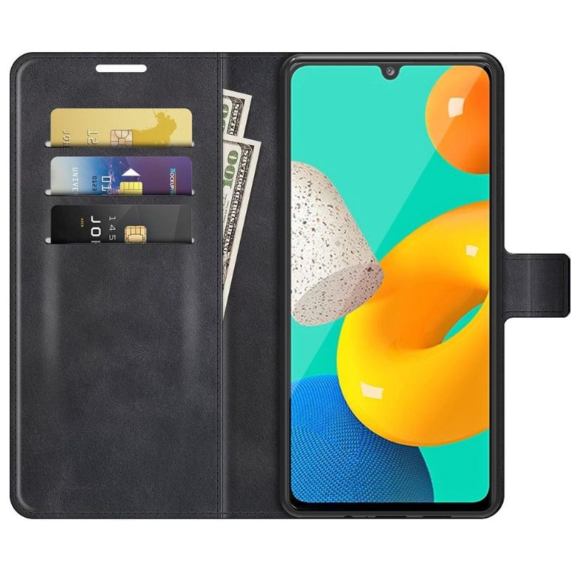 Housse Samsung Galaxy M32 portefeuille style cuir