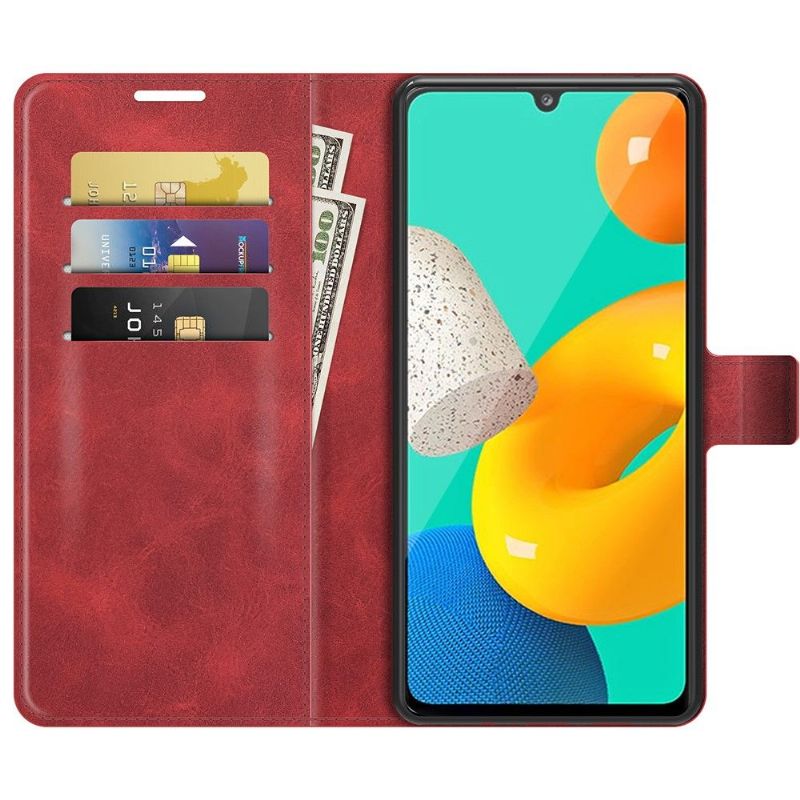 Housse Samsung Galaxy M32 portefeuille style cuir