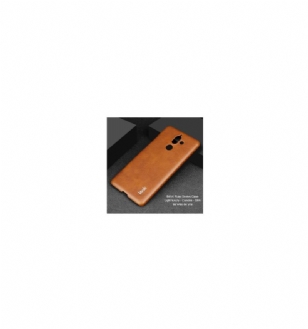 Nokia 7 Plus - Coque imak imitation cuir - Marron