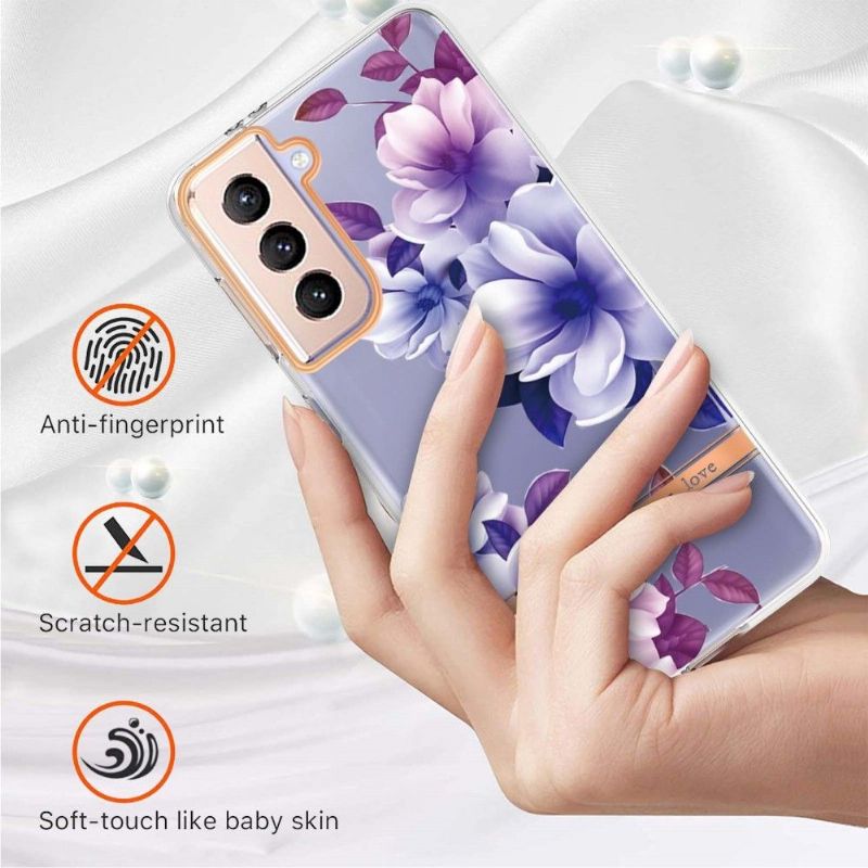 Coque Samsung Galaxy S21 Plus 5G Bégonia fleur