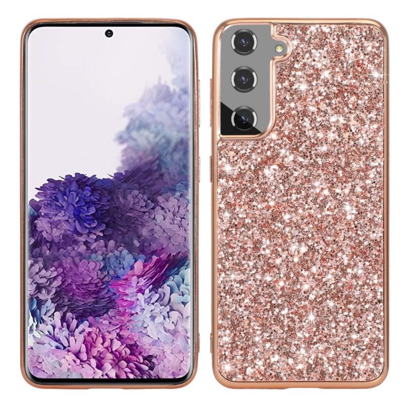 Coque Samsung Galaxy S21 Plus 5G Paillettes Glamour