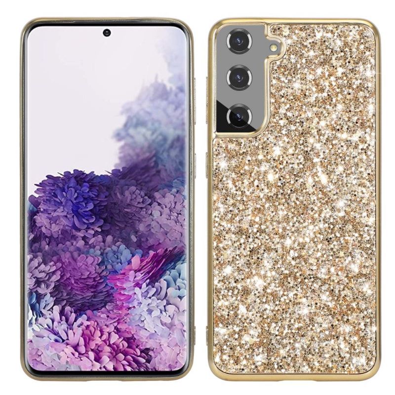 Coque Samsung Galaxy S21 Plus 5G Paillettes Glamour