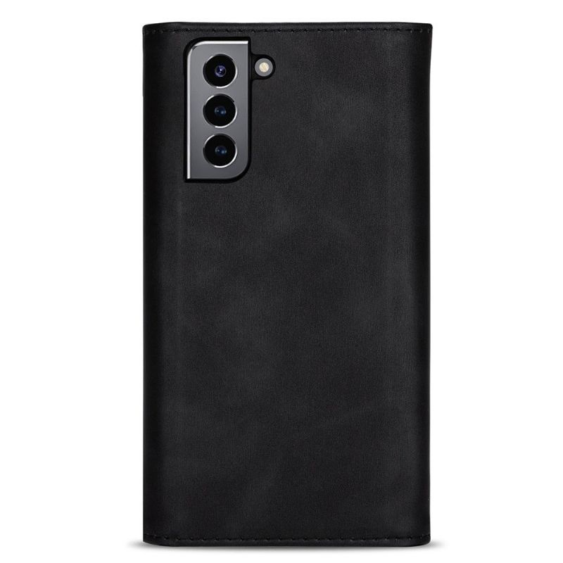 Housse Portefeuille Samsung Galaxy S21 Plus Effet Cuir N.BEKUS