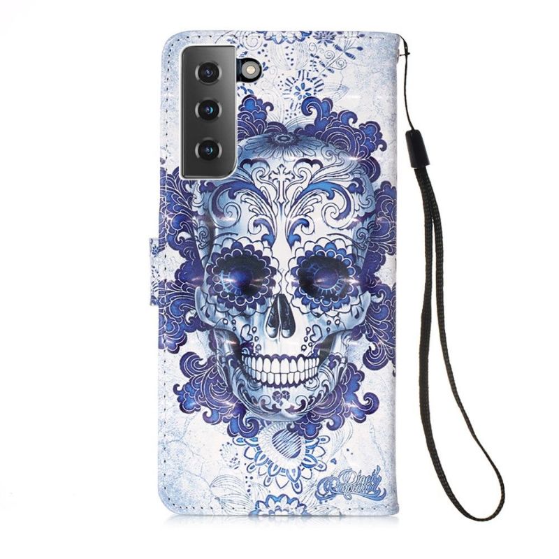 Housse Samsung Galaxy S21 Plus 5G motif calavera