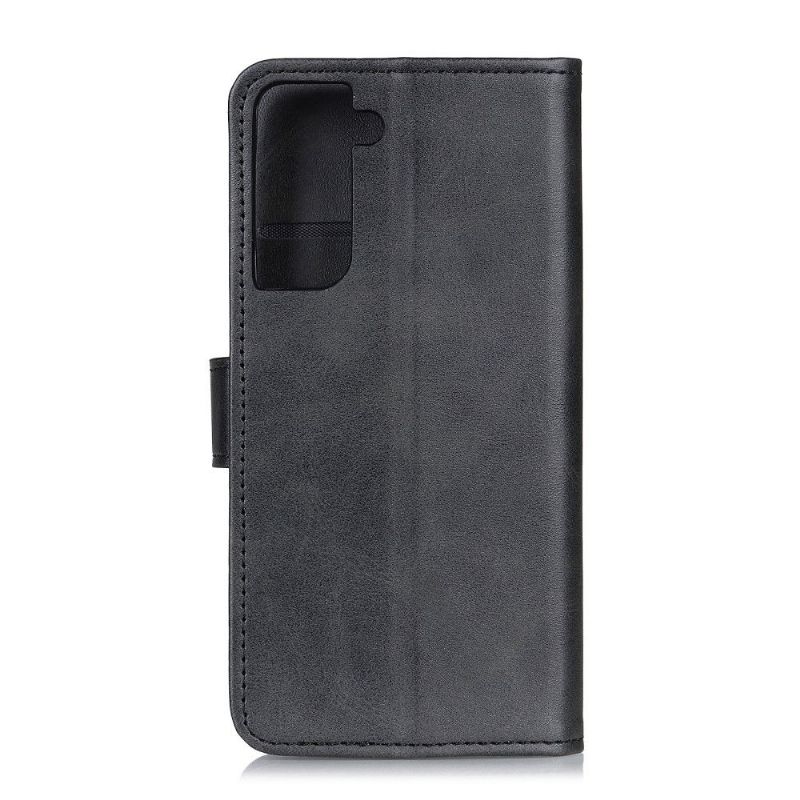 Housse Samsung Galaxy S21 Plus Marius effet cuir mat