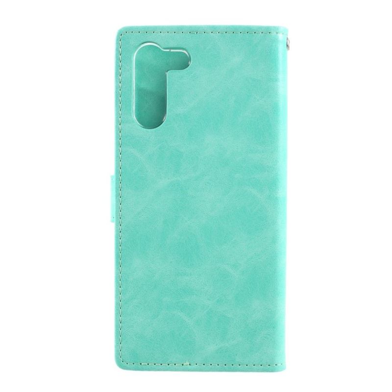 Samsung Galaxy S21 Plus 5G - Housse MERCURY Blue Moon imitation cuir