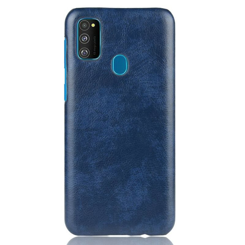 Coque Samsung Galaxy M21 Effet Cuir Litchi